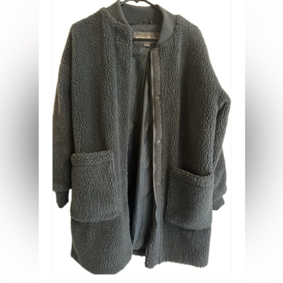 Eddie Bauer Fleece Parka - Picture 3 of 4